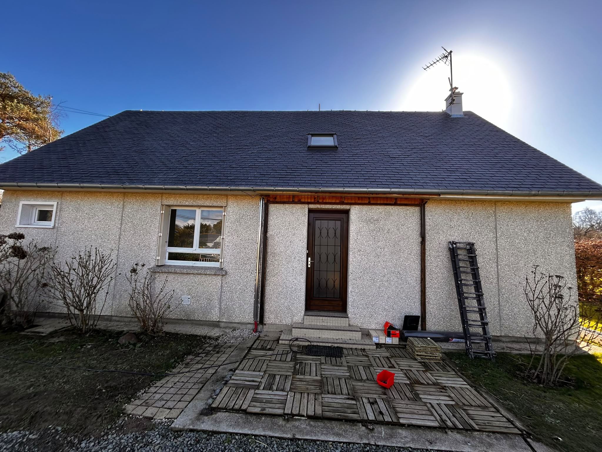 Chantier de couverture