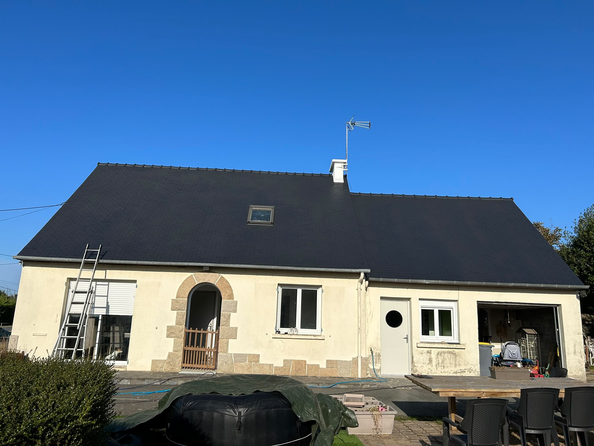 Chantier d'entretien