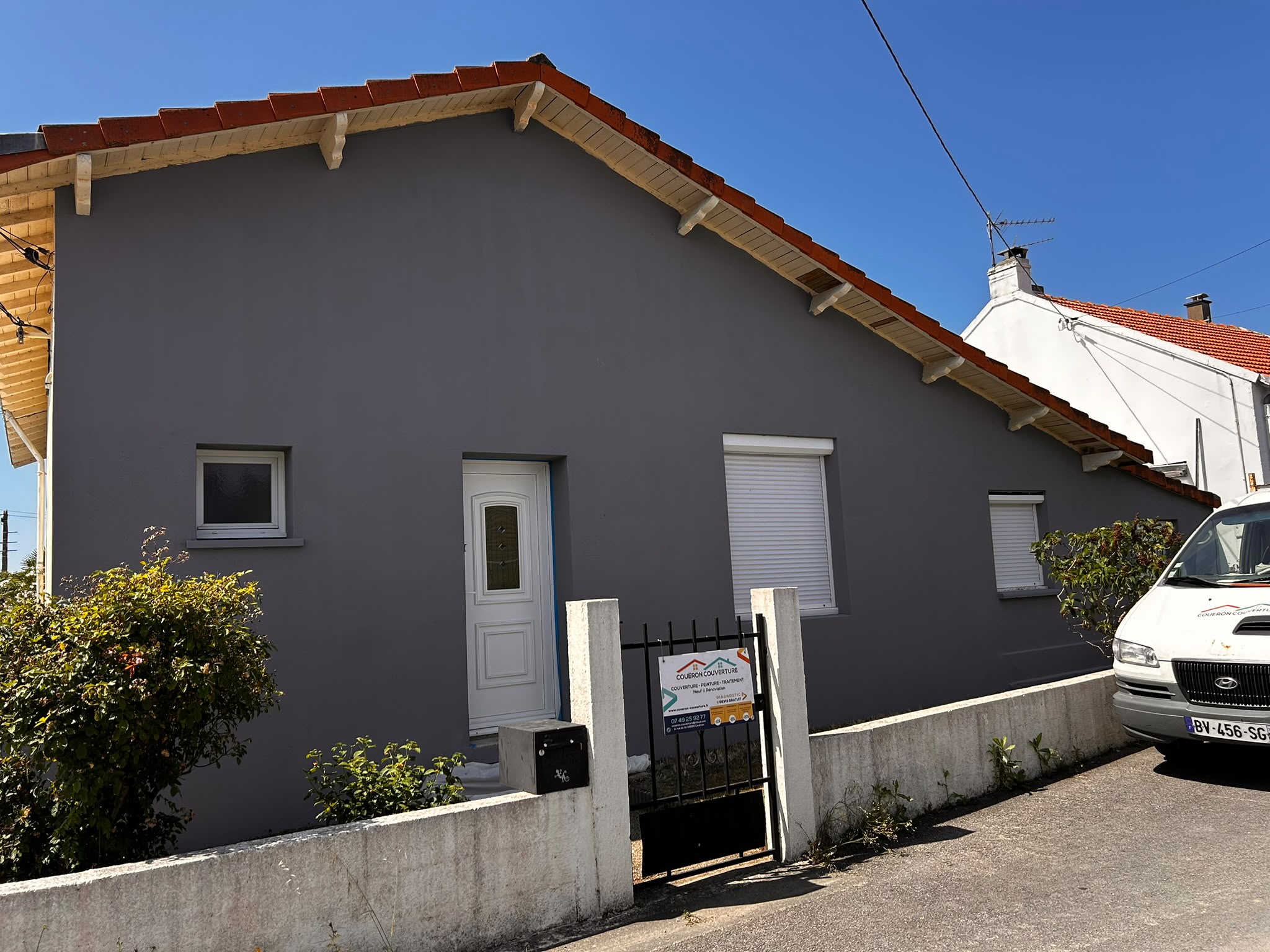 Chantier de façade